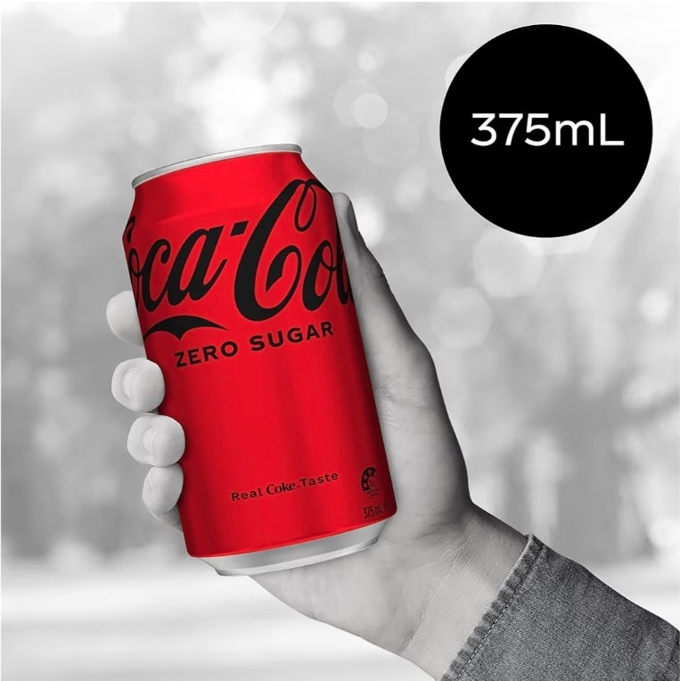 Coca Cola Zero 375mL