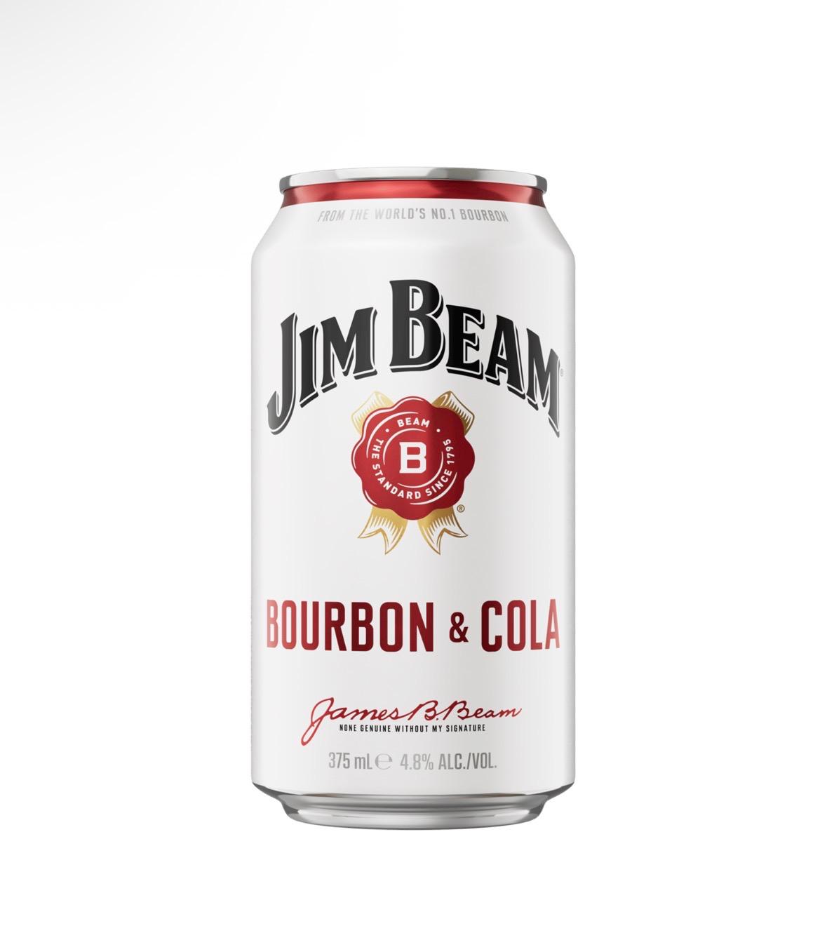 Jimbeam Bourbon & Cola 375mL
