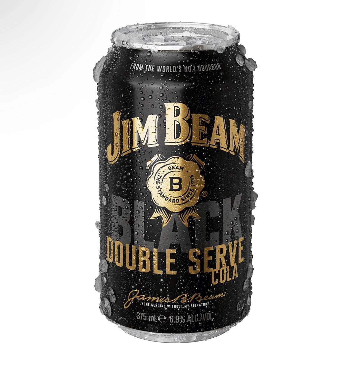 Jimbeam Black Double Cola 375mL