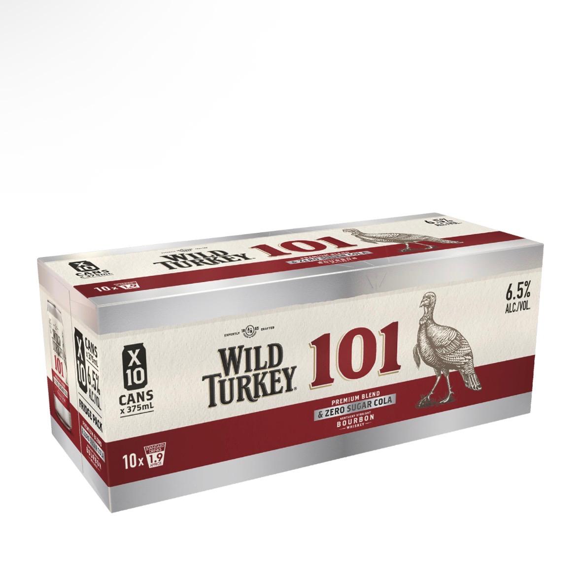 Wild Turkey 101 Zero Sugar 375mL