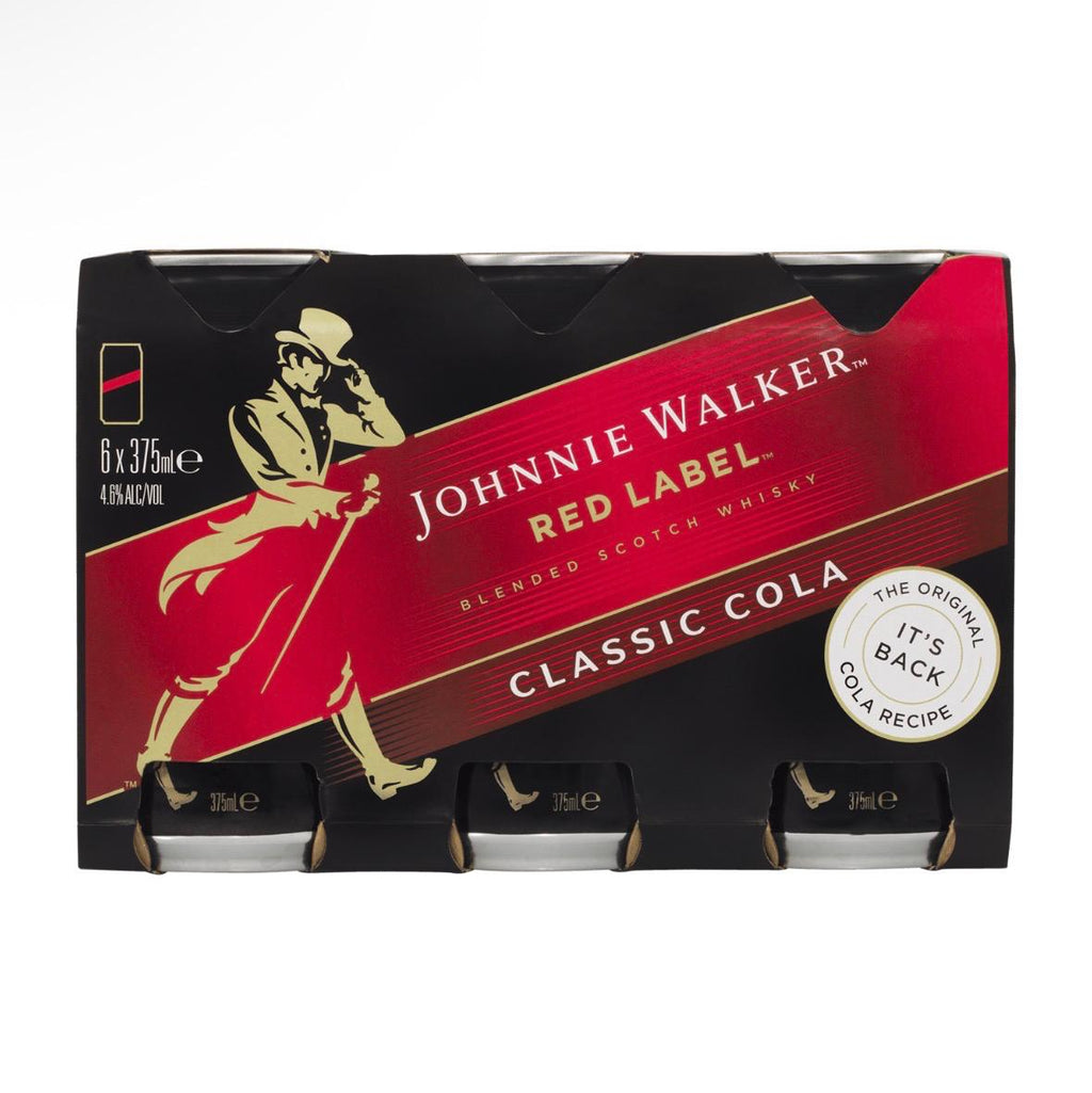 Johnnie Walker Red Cola 375mL