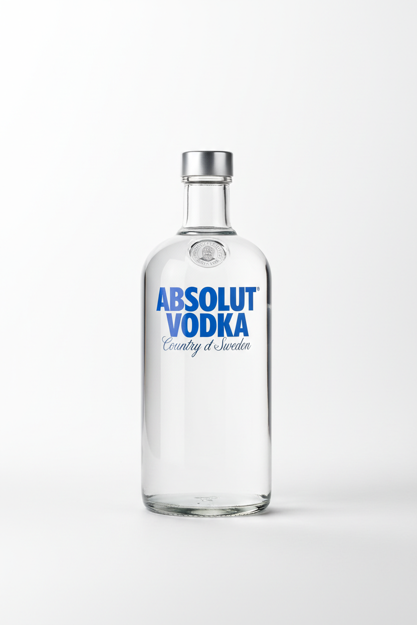 Absolut Vodka 1L bottle