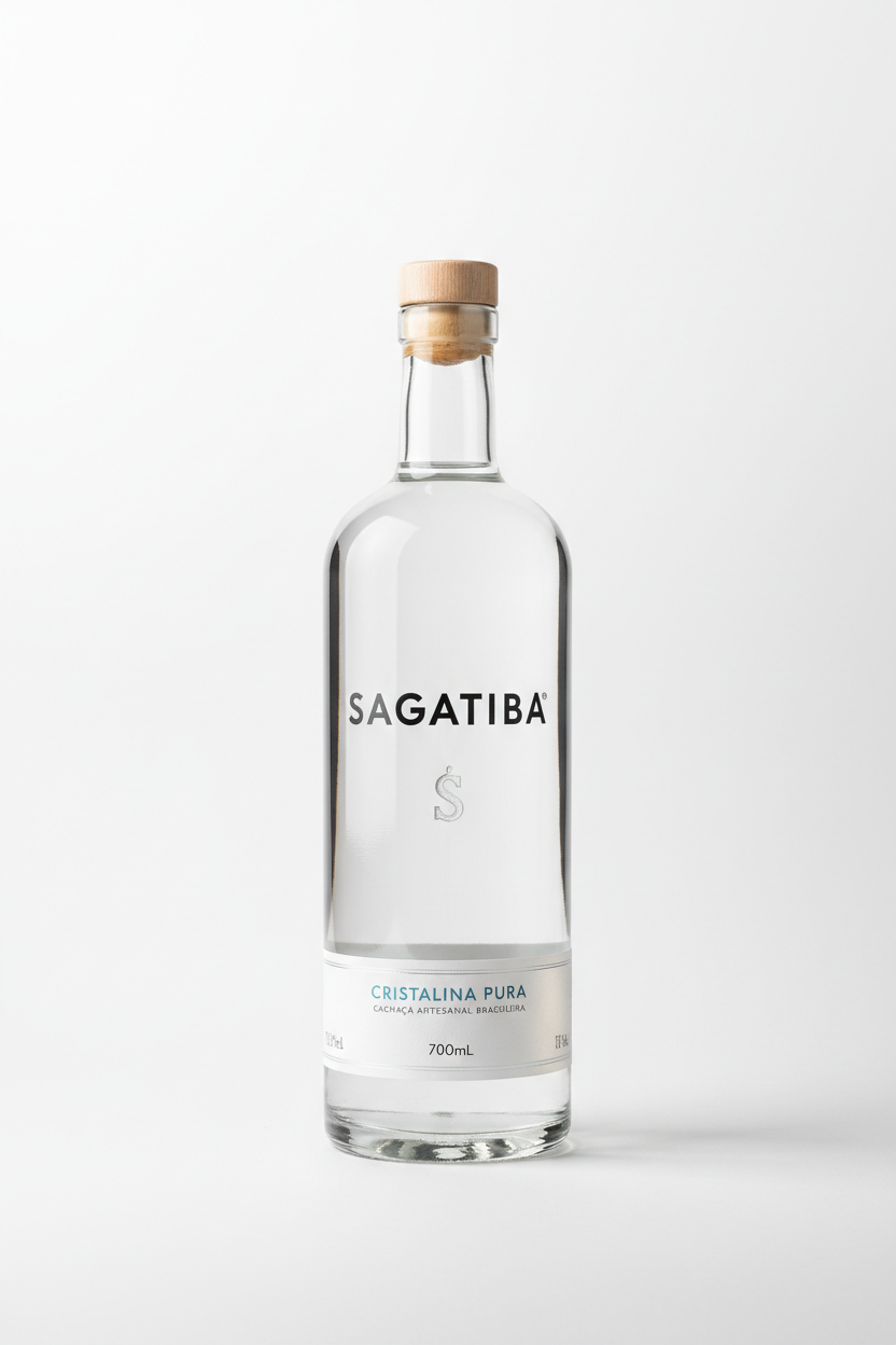 Sagatiba Cristalina Pura 700mL bottle